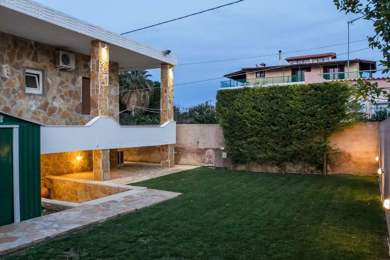 Spacious Home With Garden In Marathonas Εξωτερικό φωτογραφία